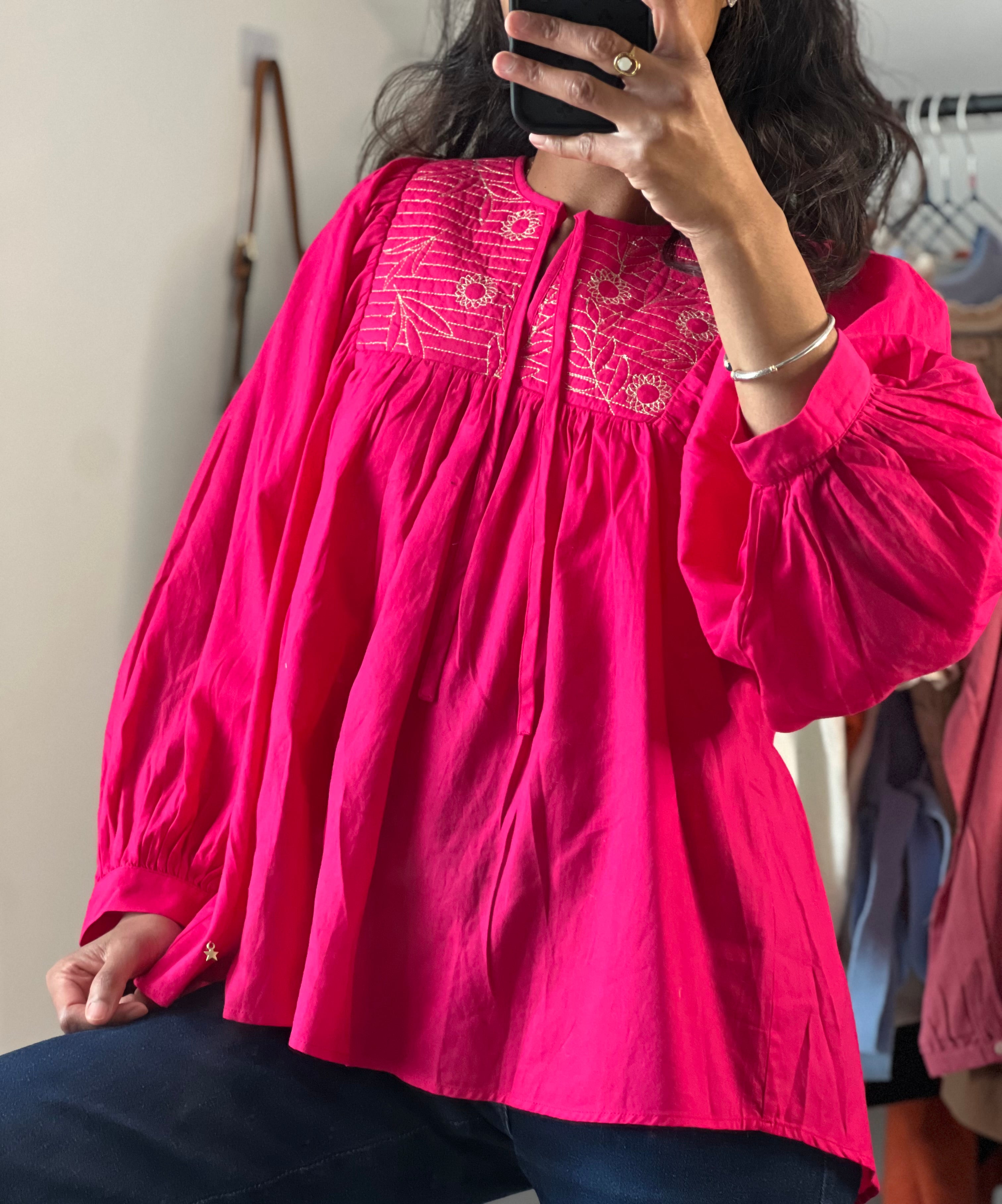 Blouse bohème chic Des petits hauts